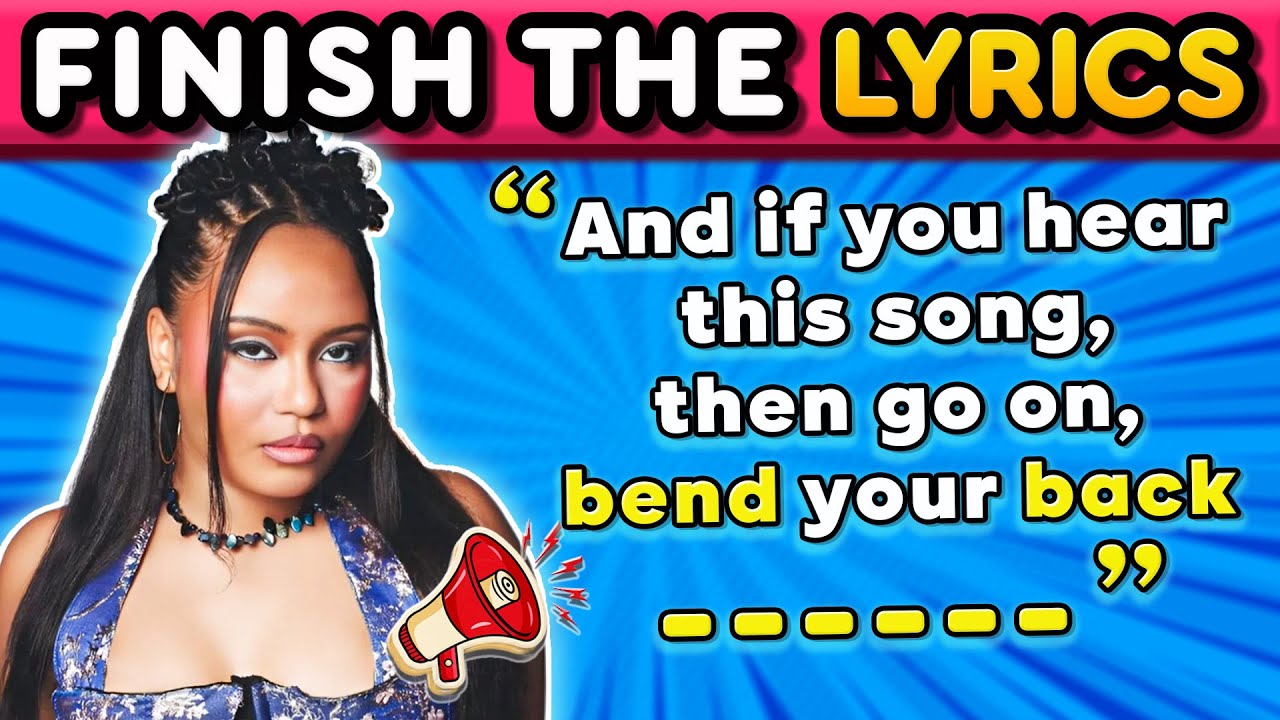 2025 TikTok Song Challenge: Finish the Lyrics Quiz