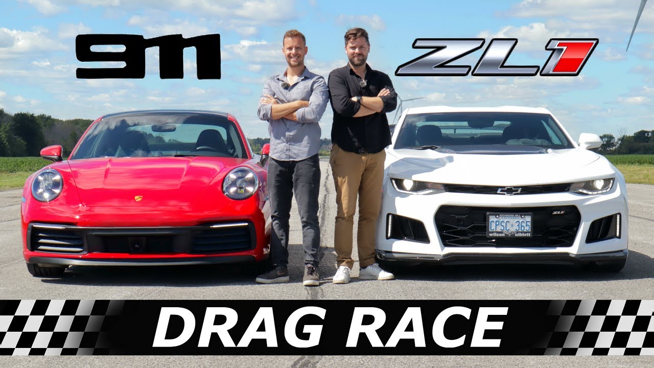 Porsche 911 vs Camaro ZL1 Drag Race: Real-World Results