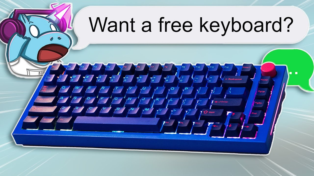 Custom Purple Keyboard Build for Make-A-Wish Recipient