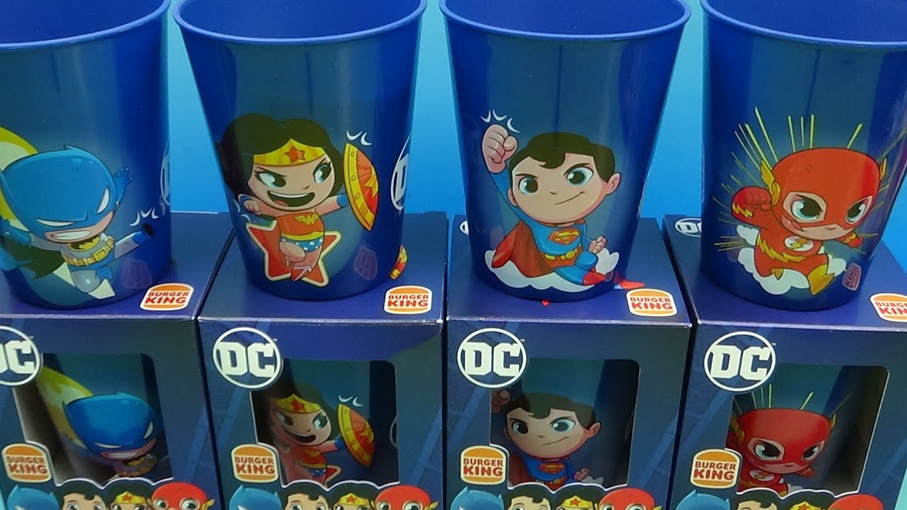 Burger King DC Superhero Cups 2024: Review & Giveaway