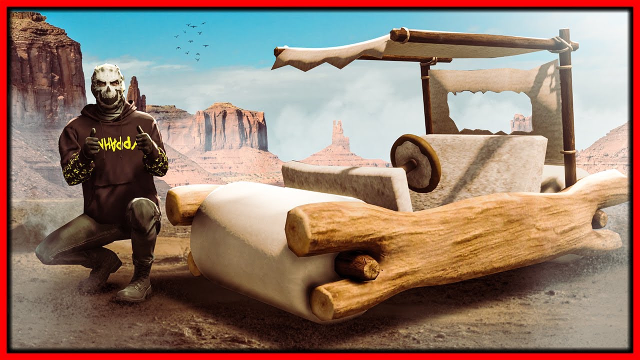 Building the Ultimate Flintstones Car in GTA RP: Chaos & Creativity