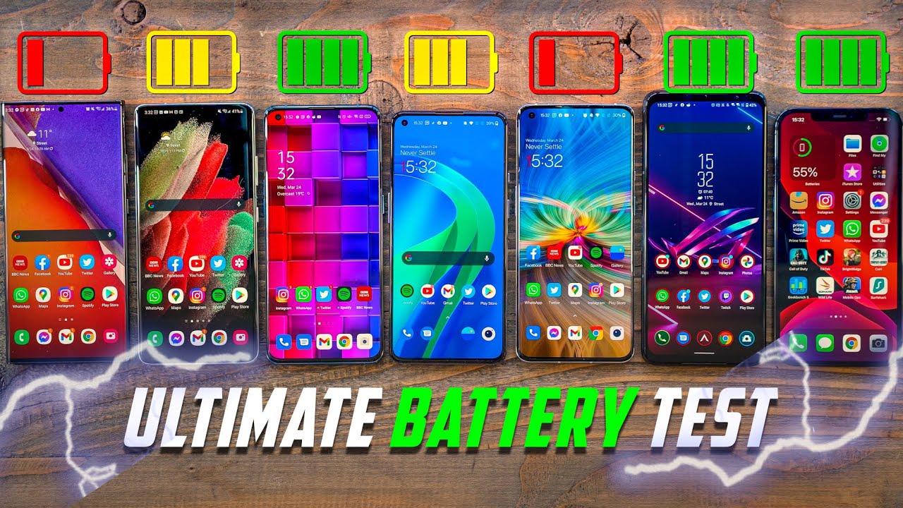 Flagship Phone Battery Test Results: Which Lasts Longest?