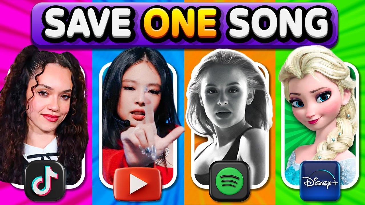 Save One Song: TikTok vs YouTube vs Spotify vs Disney Hits 2026