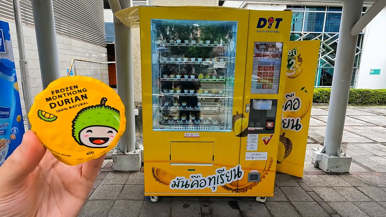 Bangkok's Most Unique Vending Machines: A Foodie Guide