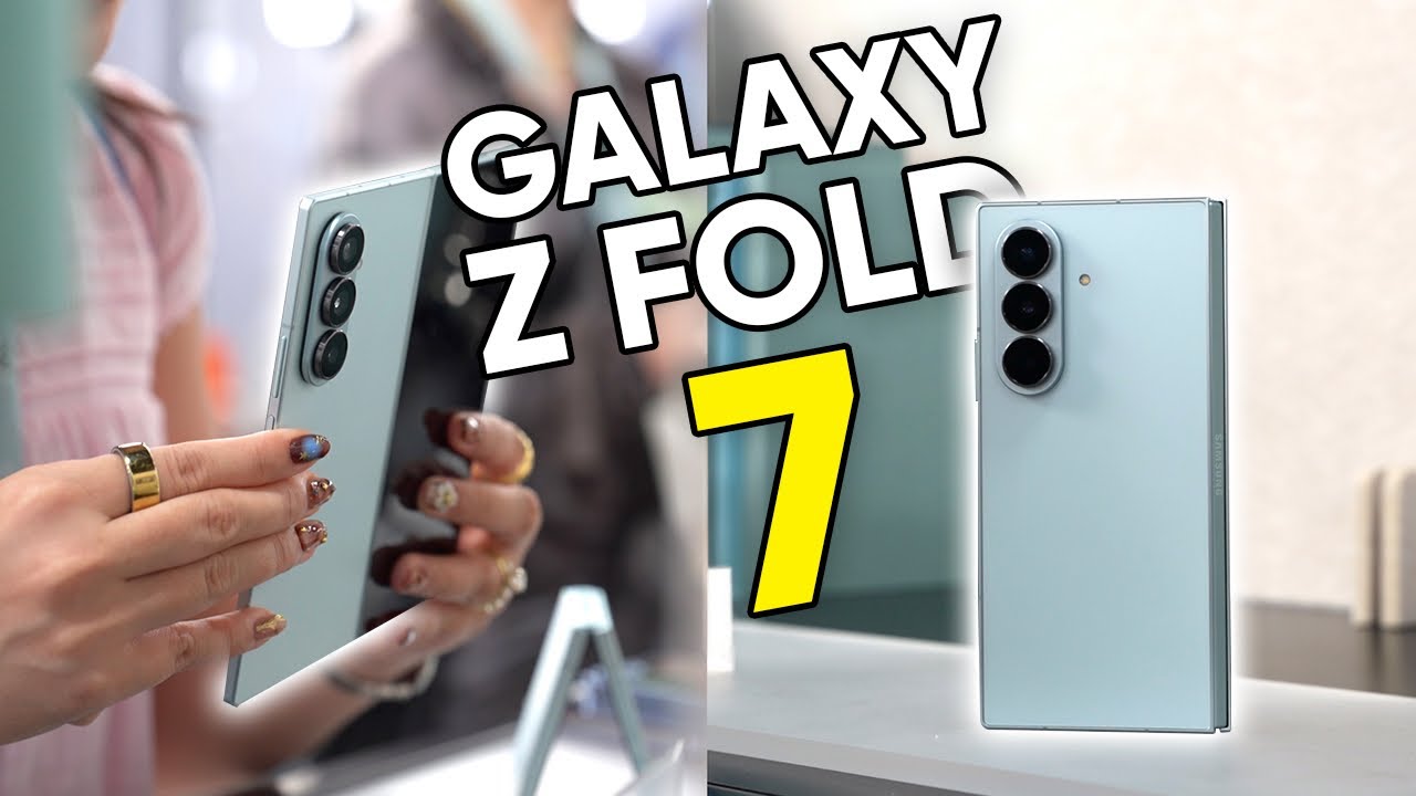 Samsung Galaxy Z Fold 7 First Impressions: Thinnest Fold Yet