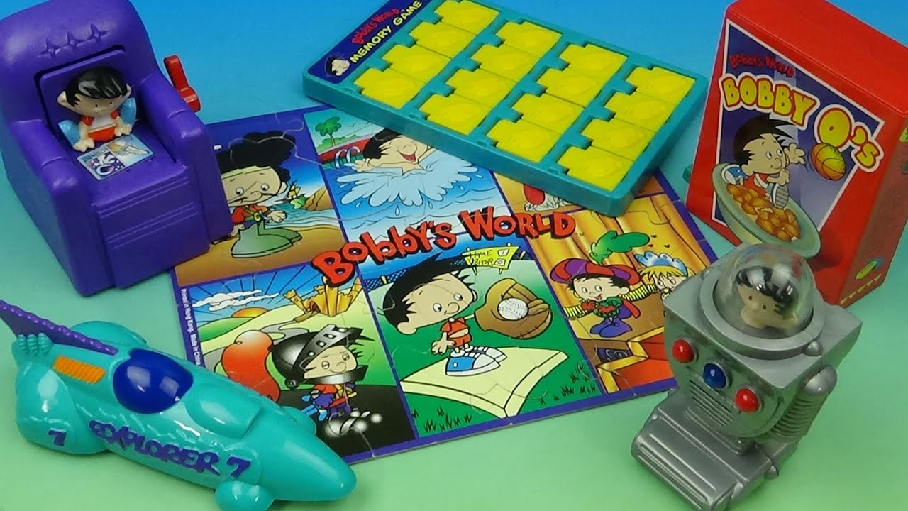 1999 Wendy's Bobby's World Toys: Full Review & Collectors Guide