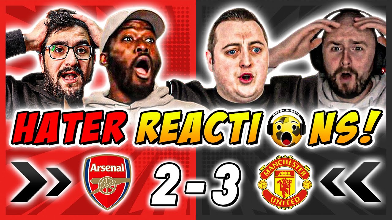 Arsenal vs Man Utd Fan Reactions: Raw Emotions Unfiltered