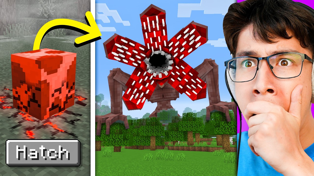 How to Hatch and Raise a Demogorgon Egg in Minecraft