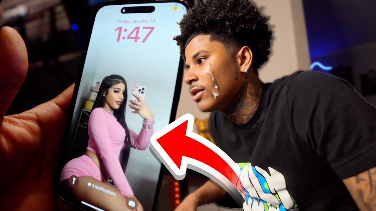 J Sean's GF Phone Prank Backfires Hilariously