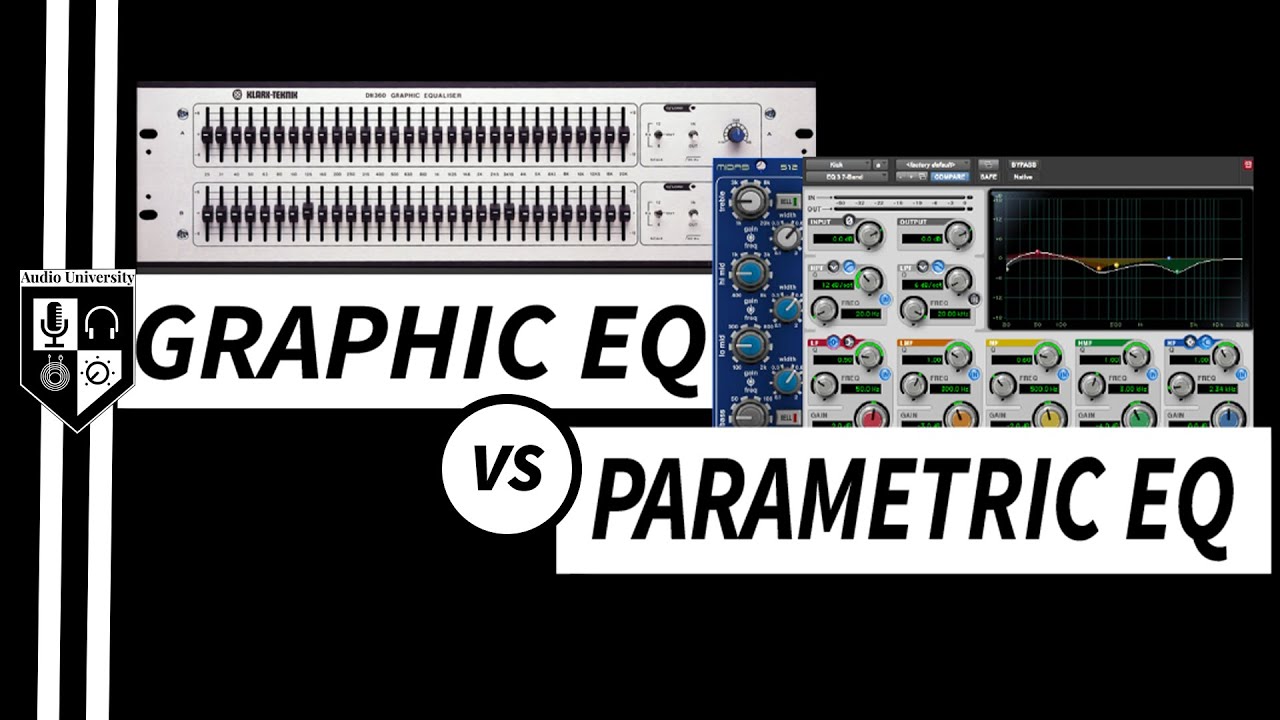 Graphic vs Parametric EQ: Key Differences & When to Use Each