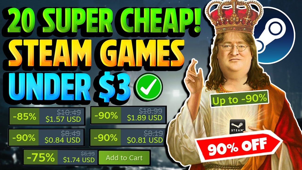 Best Steam Game Deals Under $5: 20+ Must-Have Titles Now