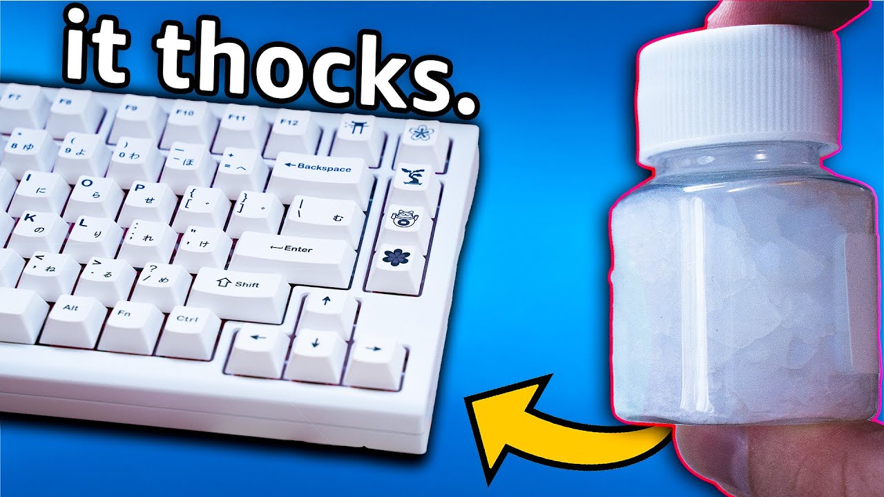 Aerogel Keyboard Sound Test: NASA Tech vs Foam Dampening