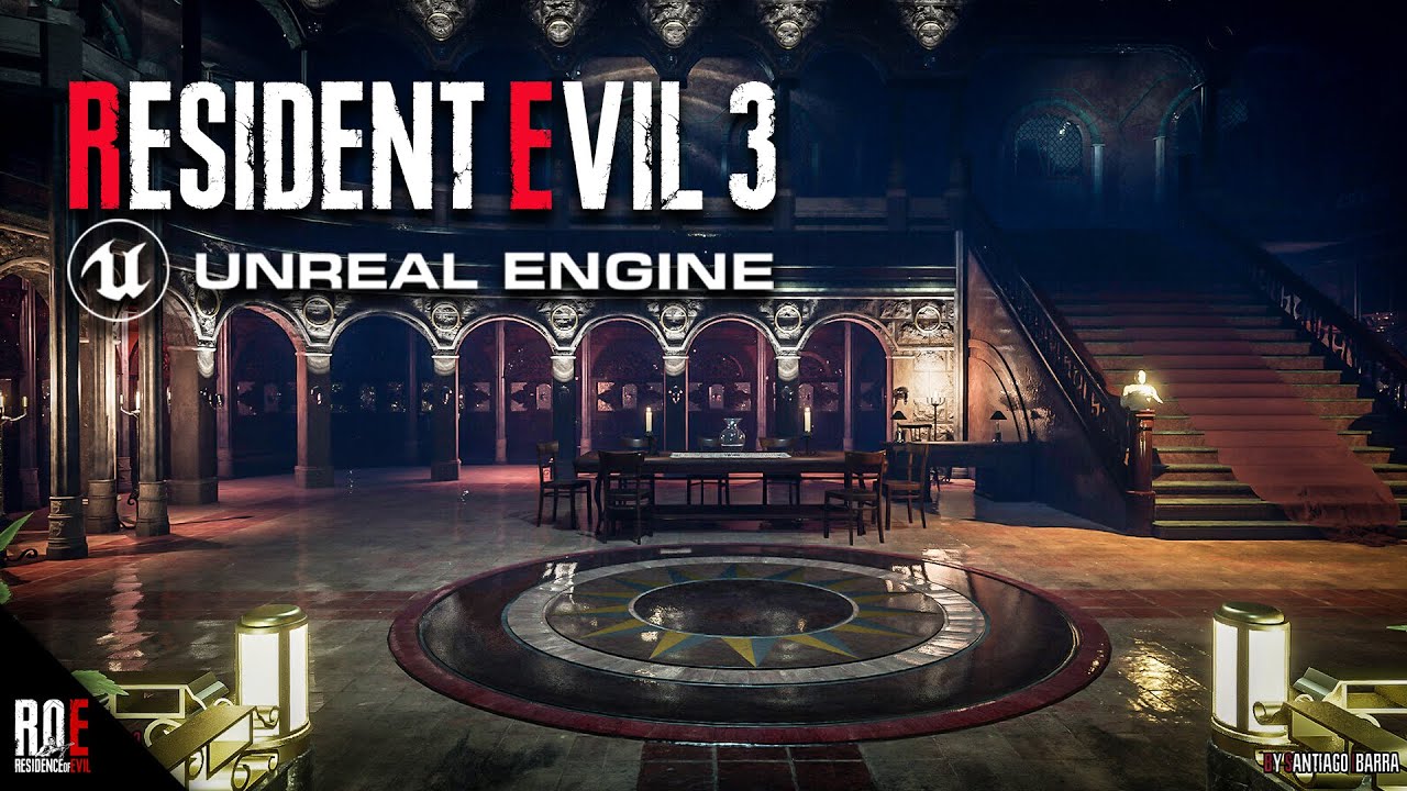 Resident Evil 3 Clock Tower Recreated in UE4: Fan Masterpiece Analysis