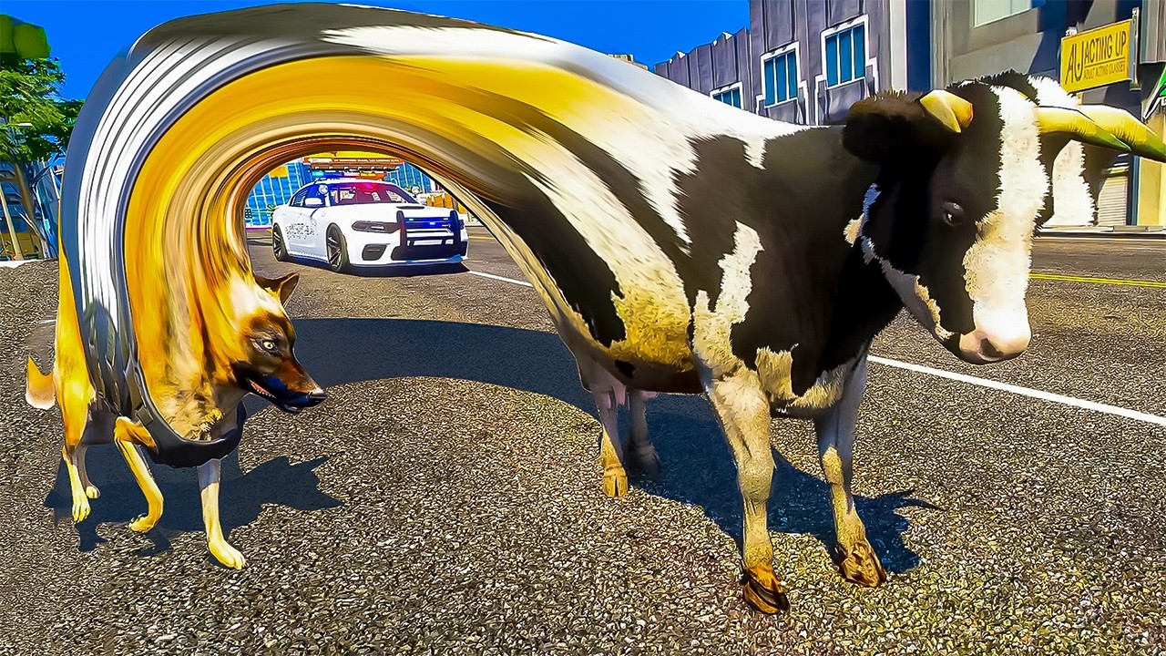 Hilarious GTA K9 Unit Chaos: Shapeshifting Cop Fails