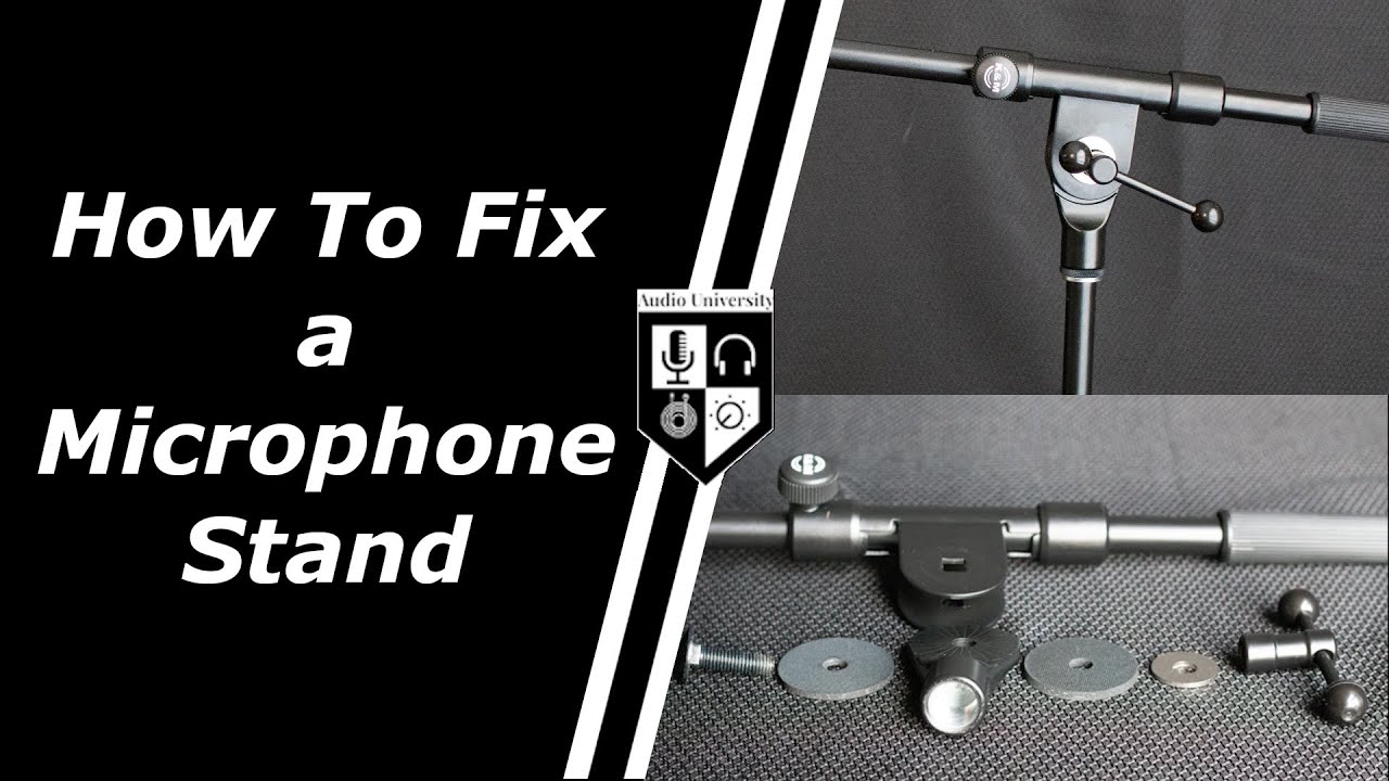 Fix Microphone Stand Boom Droop: Quick DIY Repair Guide