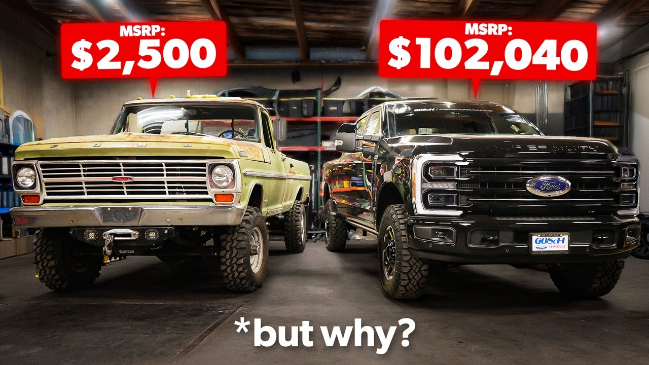 1967 vs 2026 Ford F-250: Is a $100K Truck 4X Better?