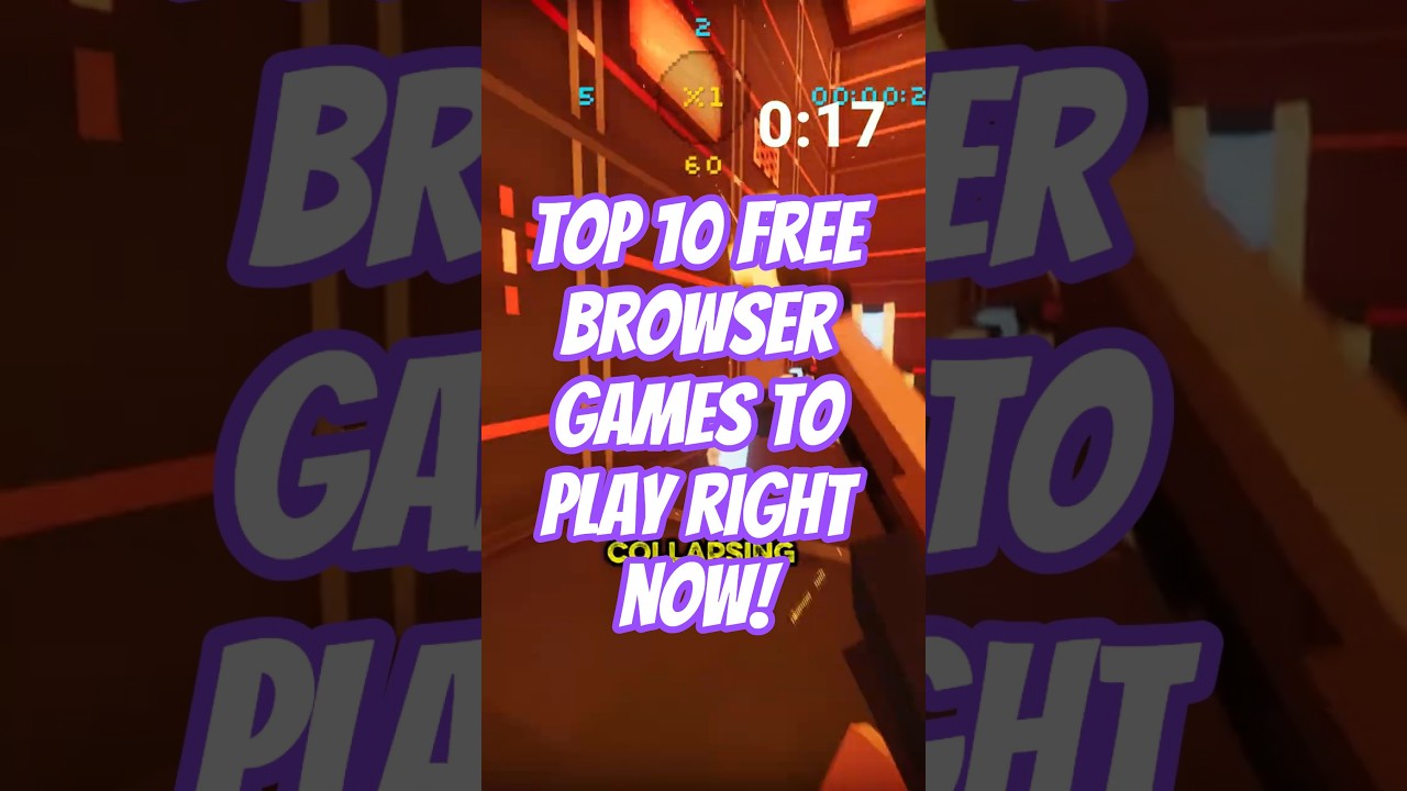 10 Best Free Browser Games 2025: Beat Boredom Instantly