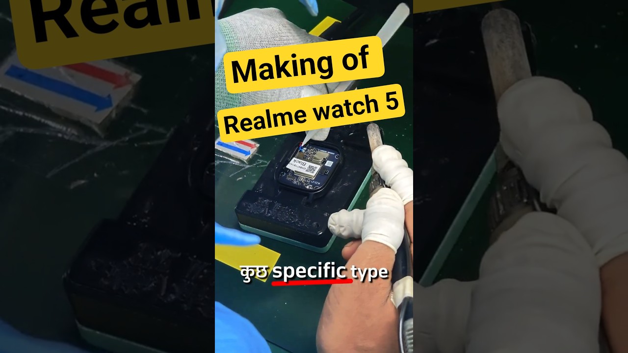 Realme Watch 5 Factory Tour: Inside Indian Production