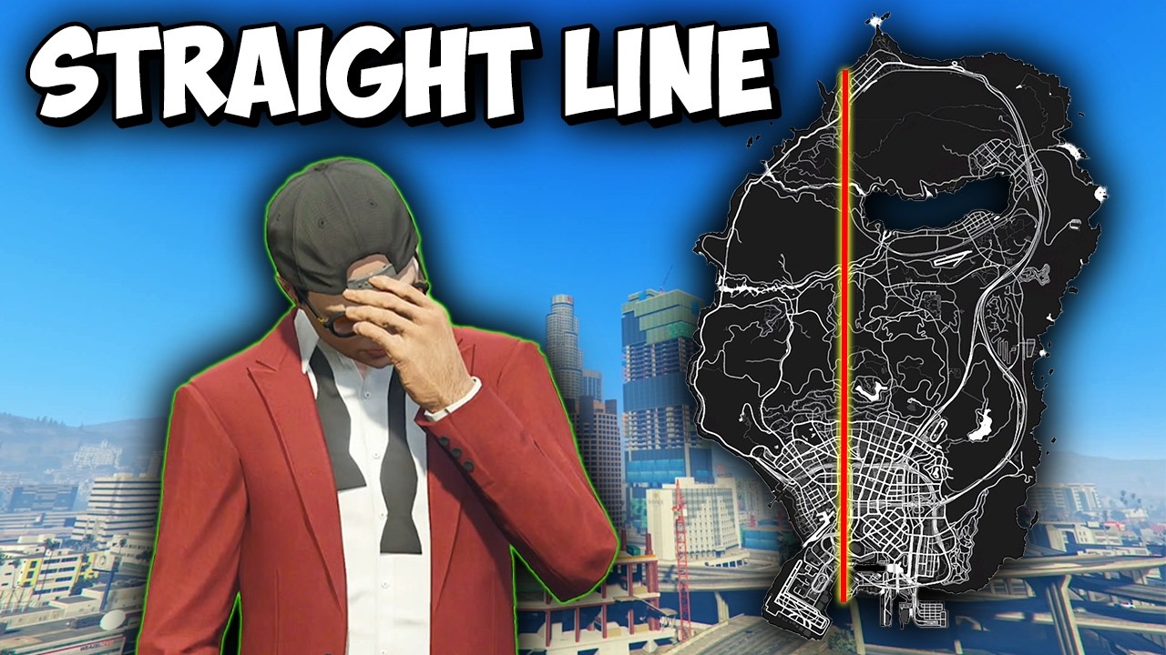 GTA 5 Map Straight-Line Crossing: Ultimate Challenge Guide