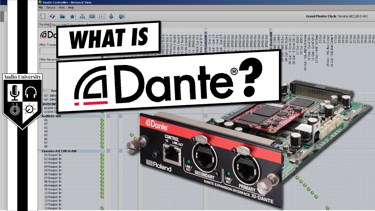 Unlock Audio Flexibility: Dante Ethernet Benefits Explained