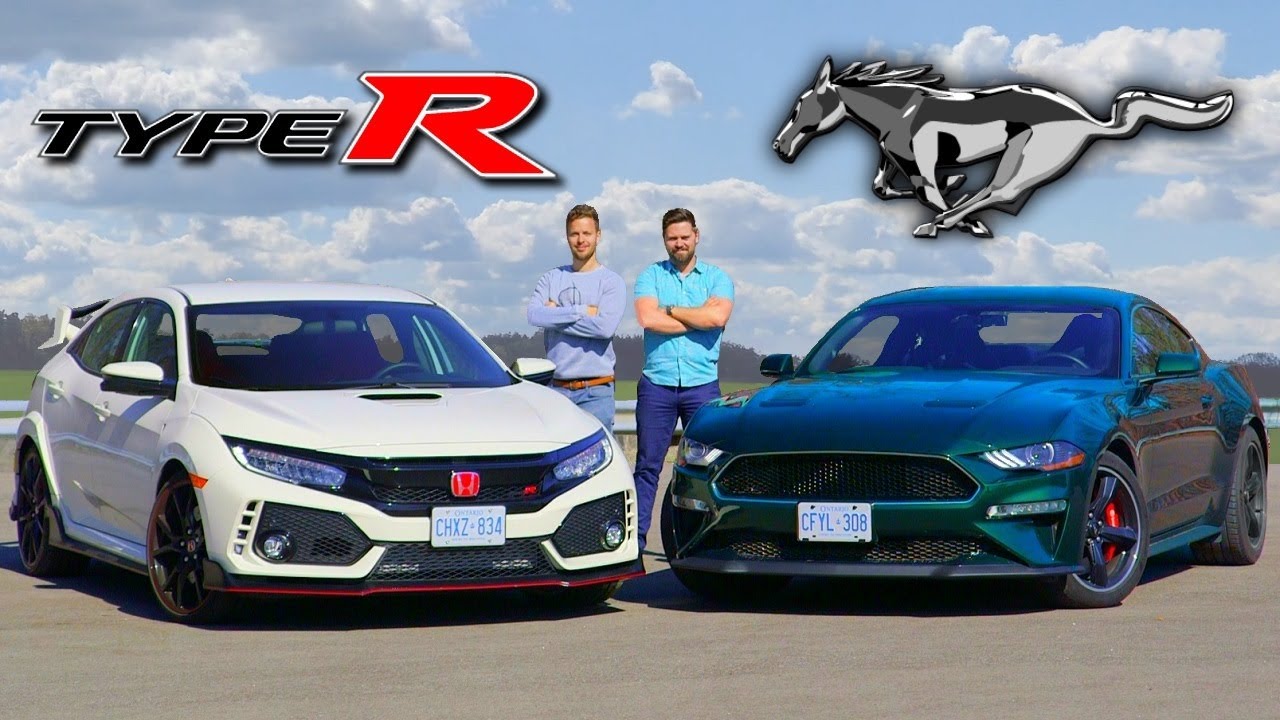 Mustang Bullitt vs Civic Type R: Performance Icons Compared