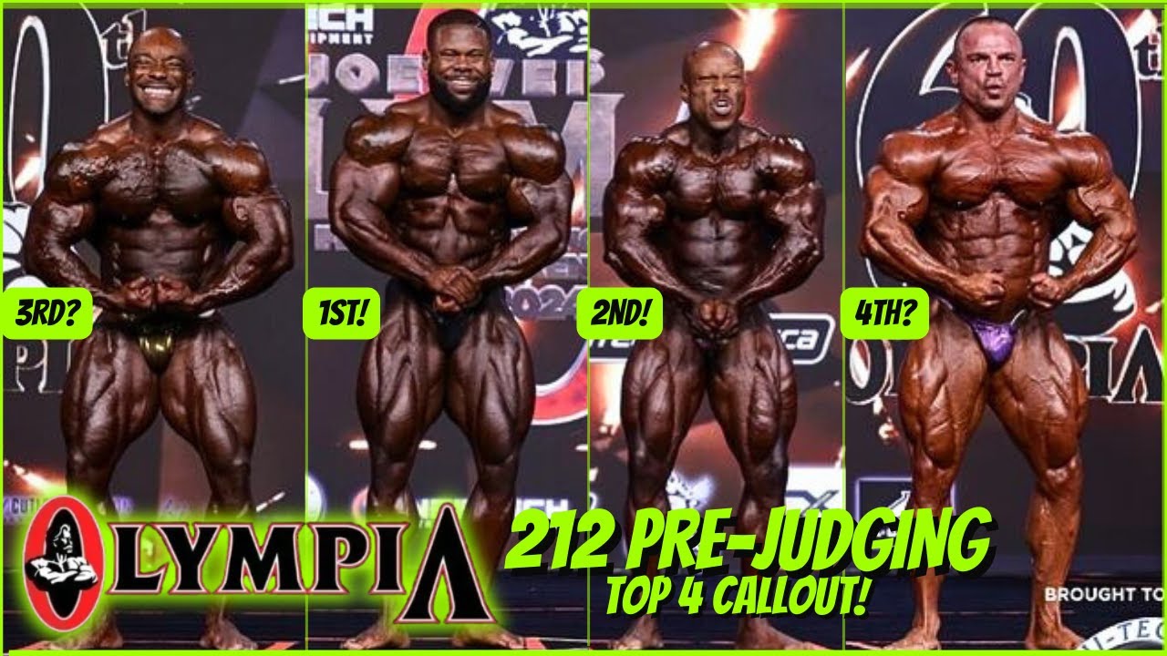 2024 Olympia 212 Prejudging Analysis: Top 4 Breakdown