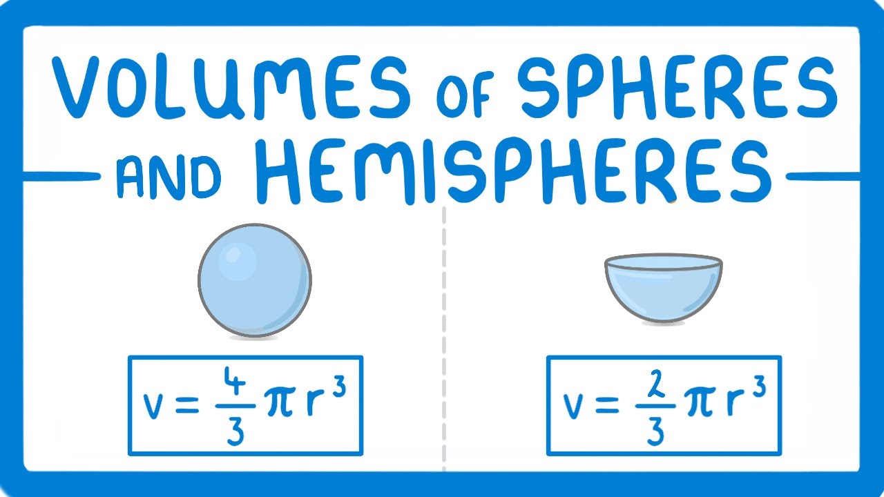 Sphere & Hemisphere Volume Formulas Explained Simply