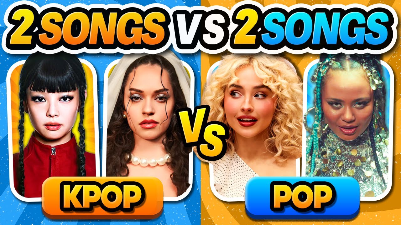 Pop vs Kpop Song Quiz: Test Your Music Knowledge & Discover Hits