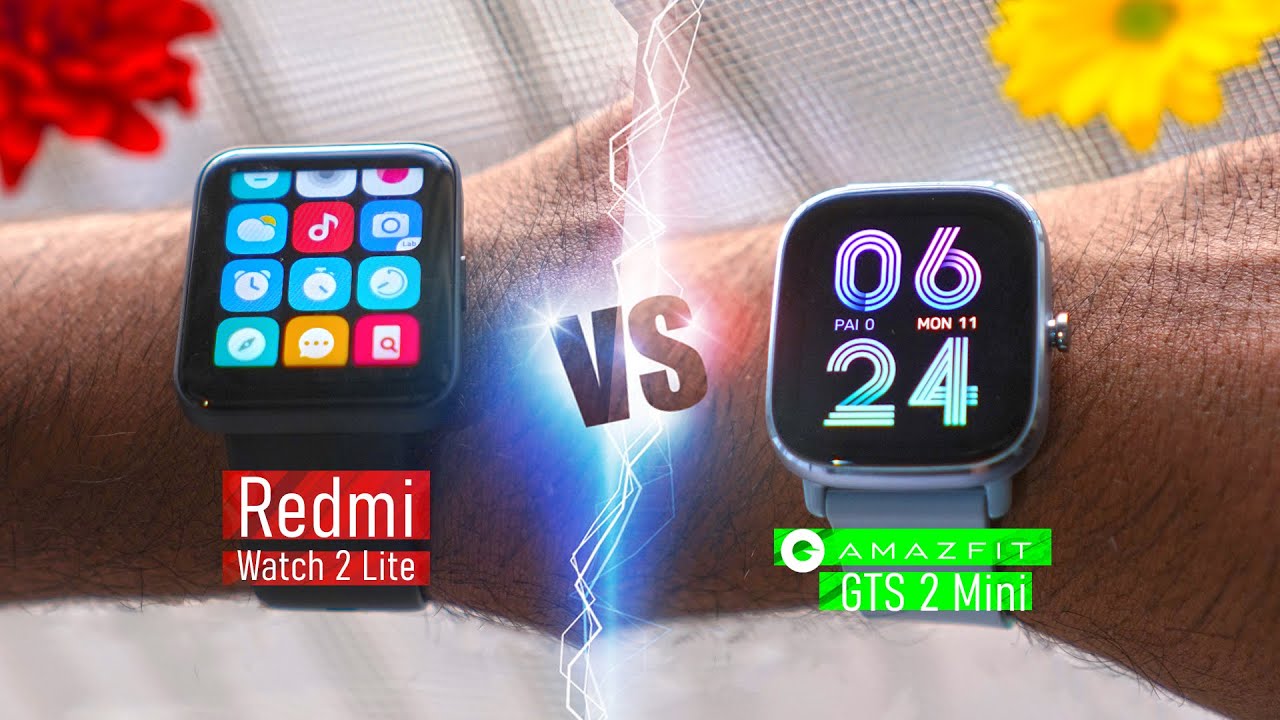 title:Amazfit GTS 2 Mini vs Redmi Y2 Live: Best 5-6k Smartwatch?