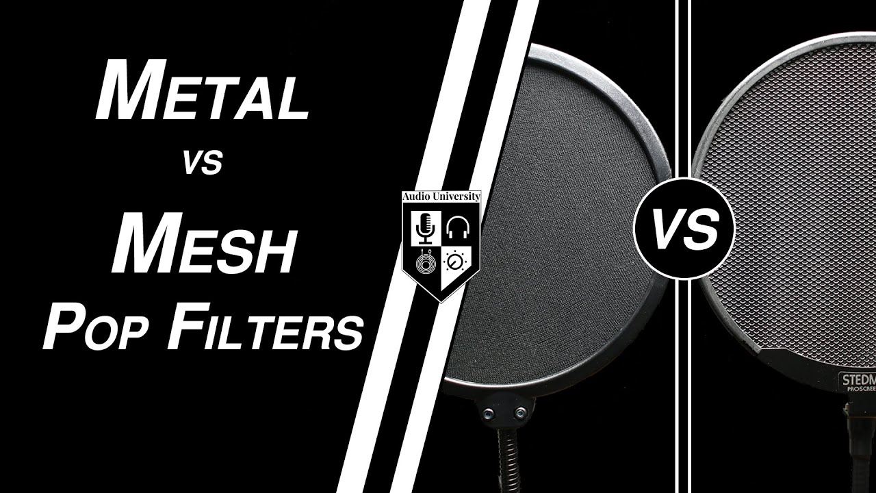 Metal vs Nylon Pop Filters: Choose the Right Plosive Protection