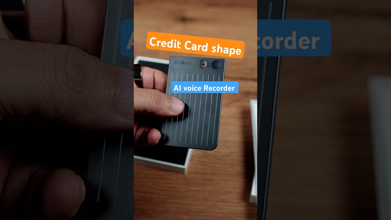 AI Voice Recorder Review: Compact Card-Sized Solution for Notes & Calls