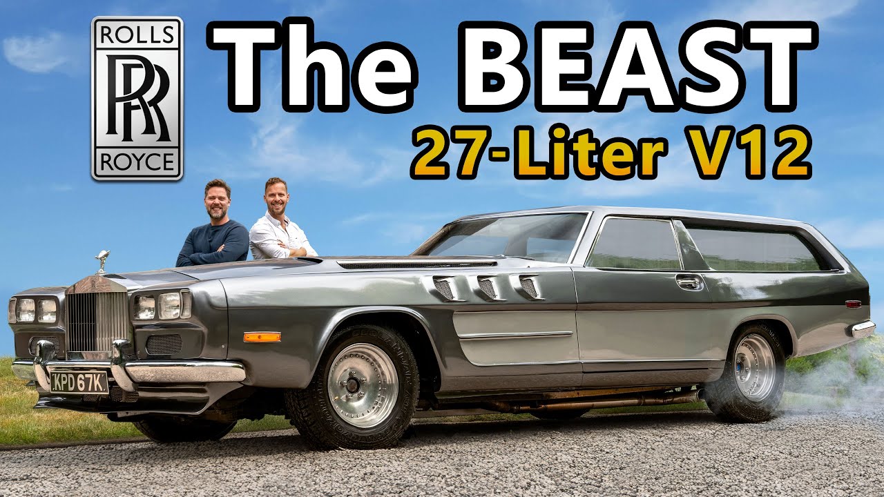Driving The Beast: 27L Merlin-Powered Road Monster