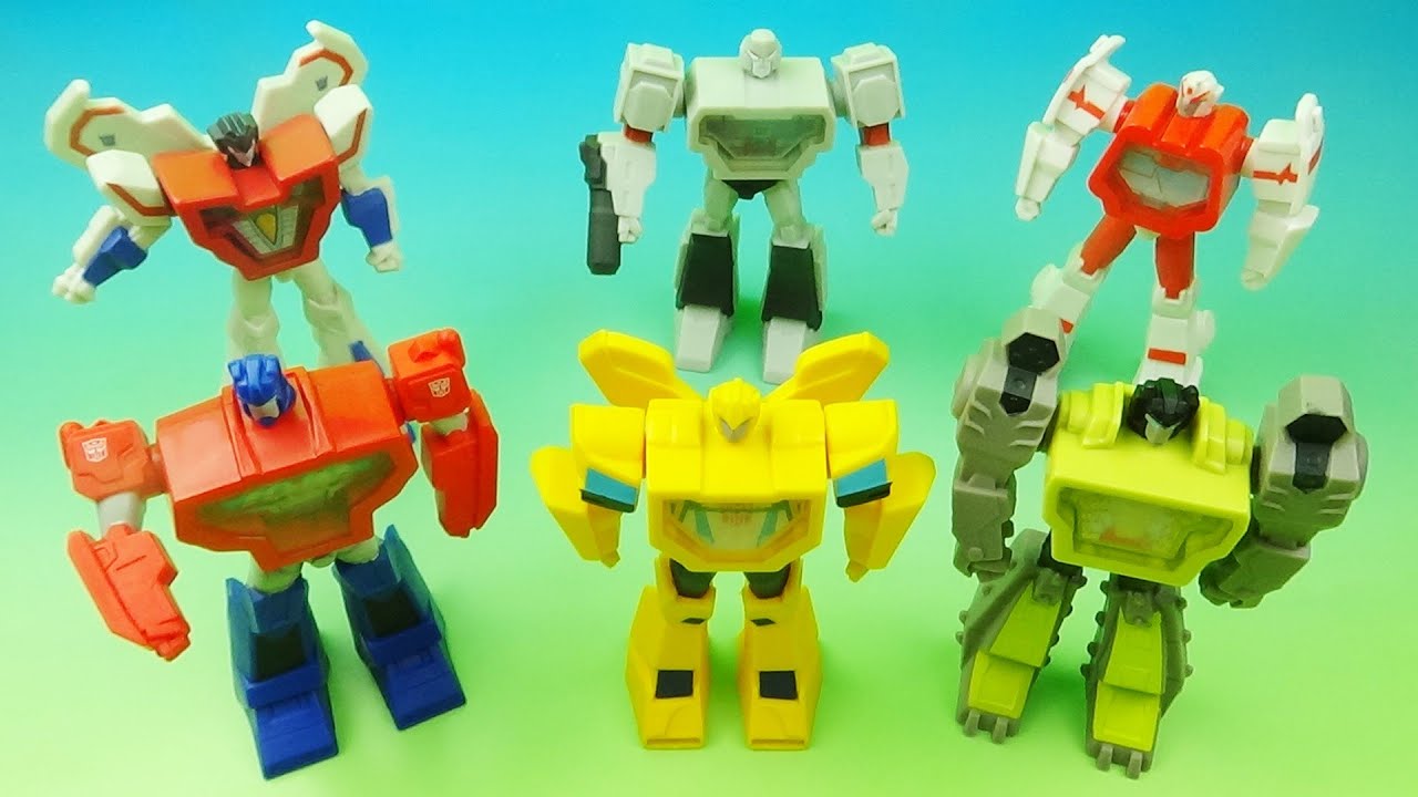 Transformers Happy Meal Toys Review: 2020 Cyberverse Collection