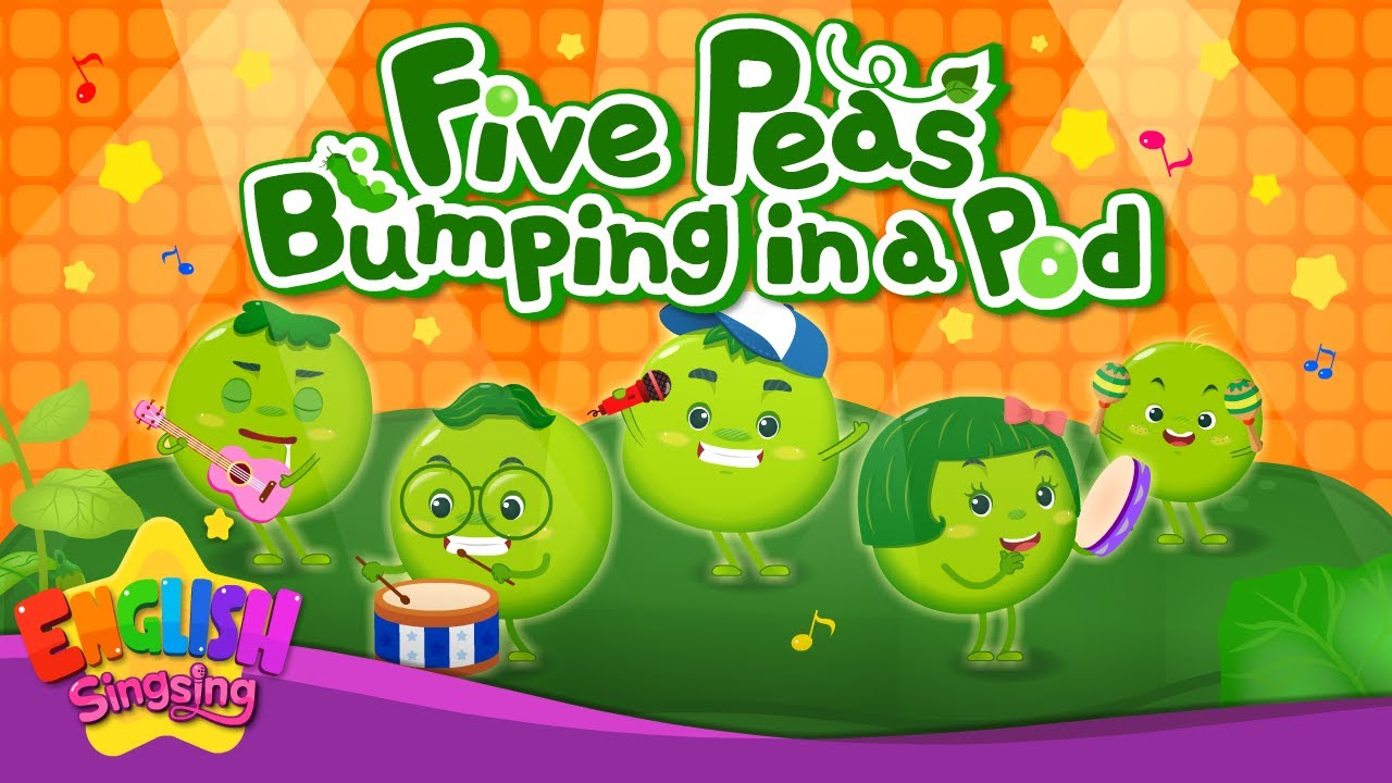 Five Peas Nursery Rhyme: Lyrics and Learning Activities
