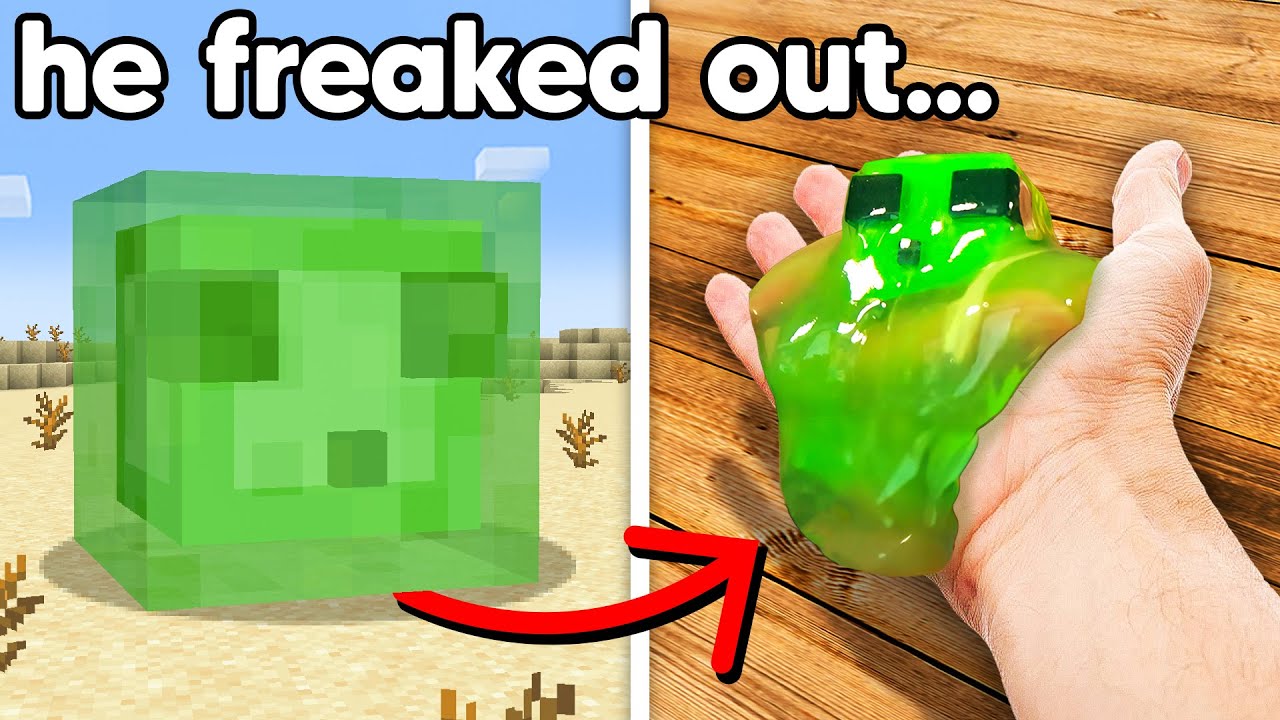 How to Execute the Perfect Minecraft Prank with Real Pet Slime