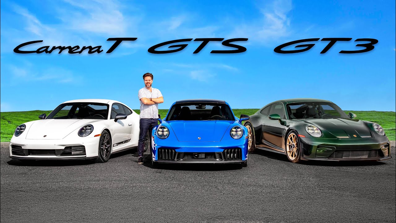 Porsche 911 Buyer's Guide: GTS vs T vs GT3 Touring Compared