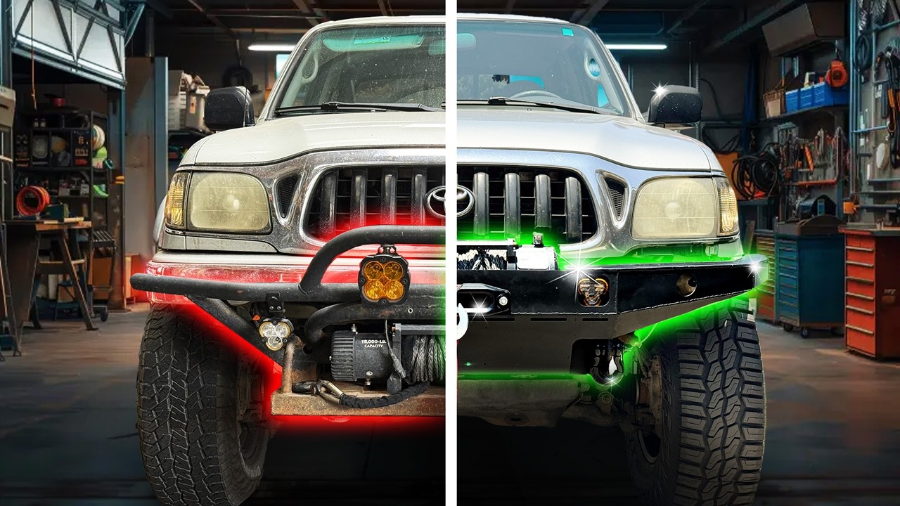 DIY Tacoma Off-Road Bumper Build on a Budget