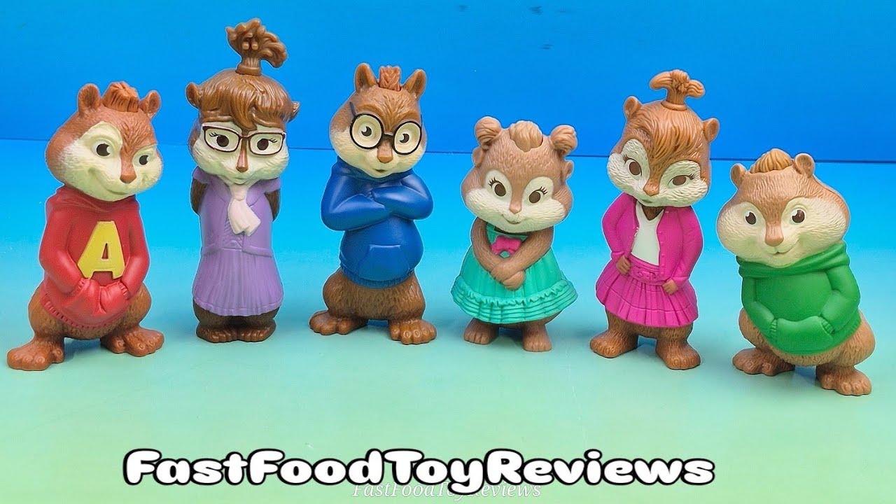 2009 McDonald's Alvin and the Chipmunks Toys Review & Collector's Guide