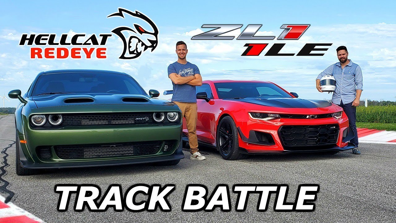 Hellcat Redeye vs Camaro ZL1 1LE: Track Test Results