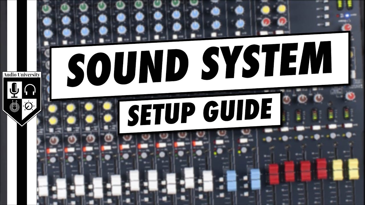 How to Connect Mixer to Speakers or Amplifier Safely