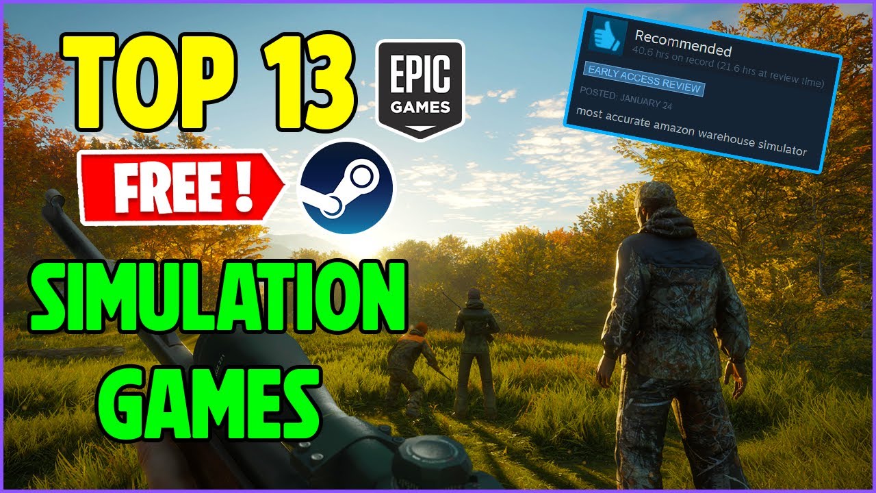 Top Free Simulation Games on Steam: Build, Manage & Explore