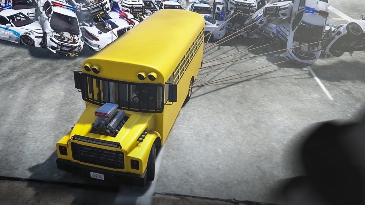 GTA 5 RP Bus Grappler: Ultimate Snowy Mayhem Guide