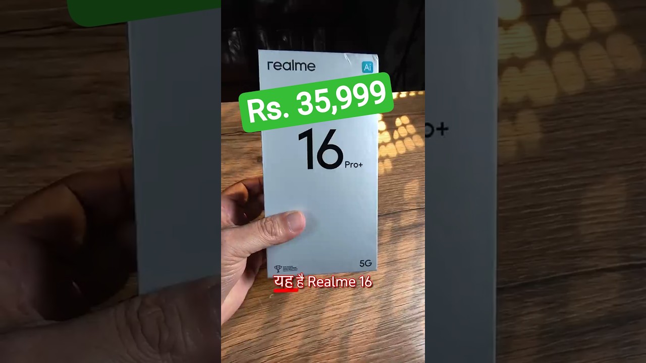 Realme 16 Pro Plus 5G Unboxing: First Impressions & Specs