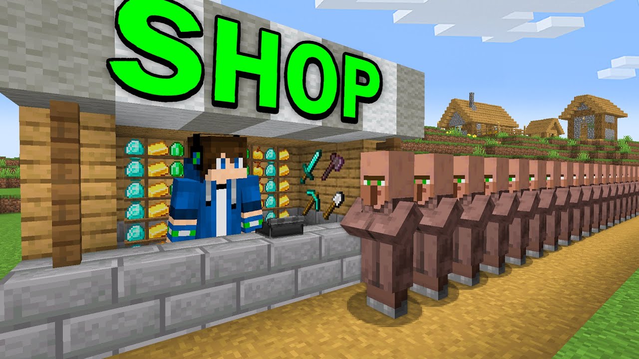 Minecraft Illegal Shop Prank: When Cursed Items Backfire
