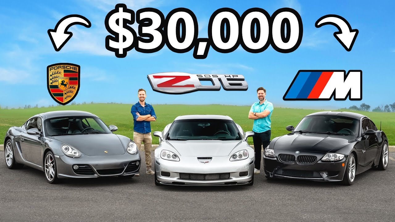 Porsche vs BMW vs Corvette: Best Used Sports Car Under $30k?