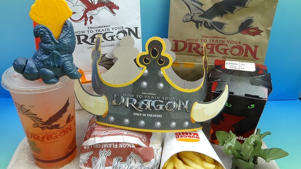 Burger King Dragon Meal Review: Toys Outshine Food