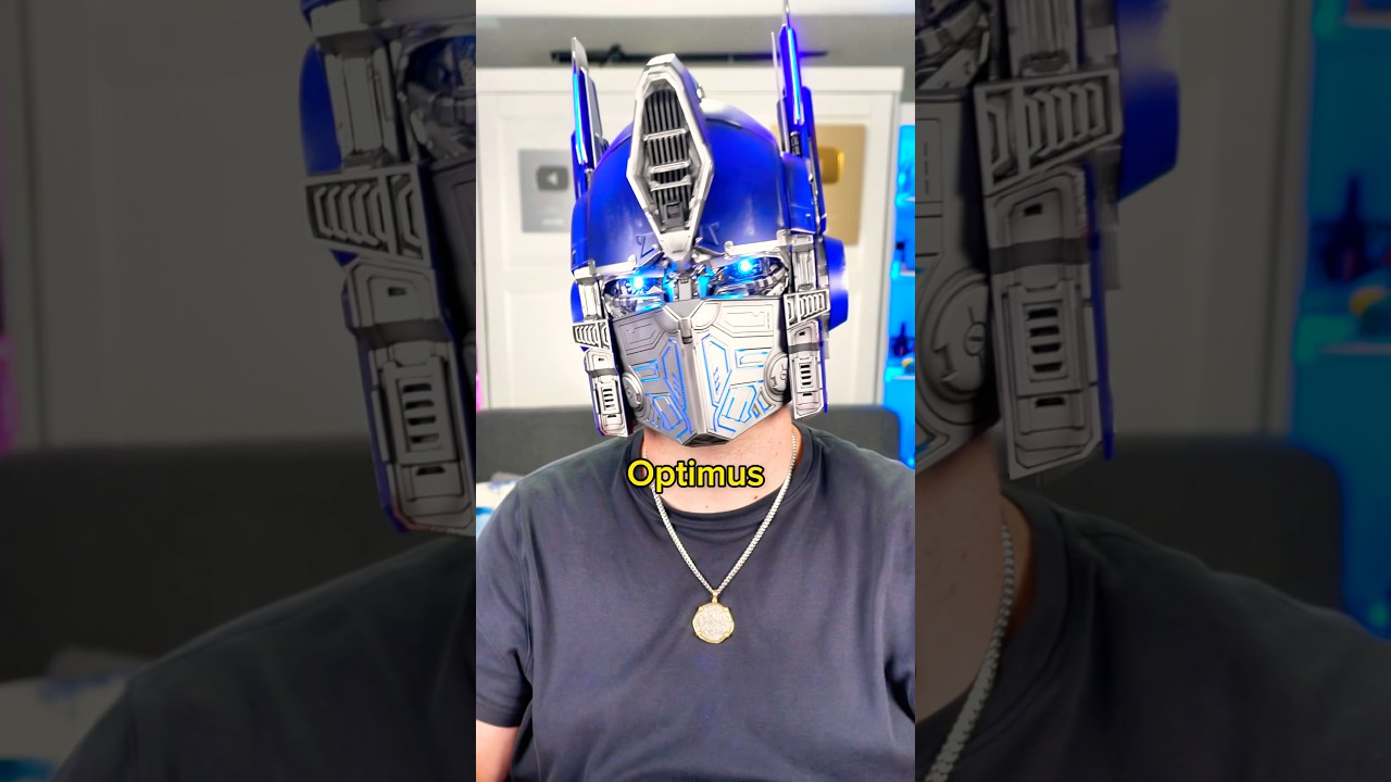 World's Most Realistic Optimus Prime Helmet Review & Demo