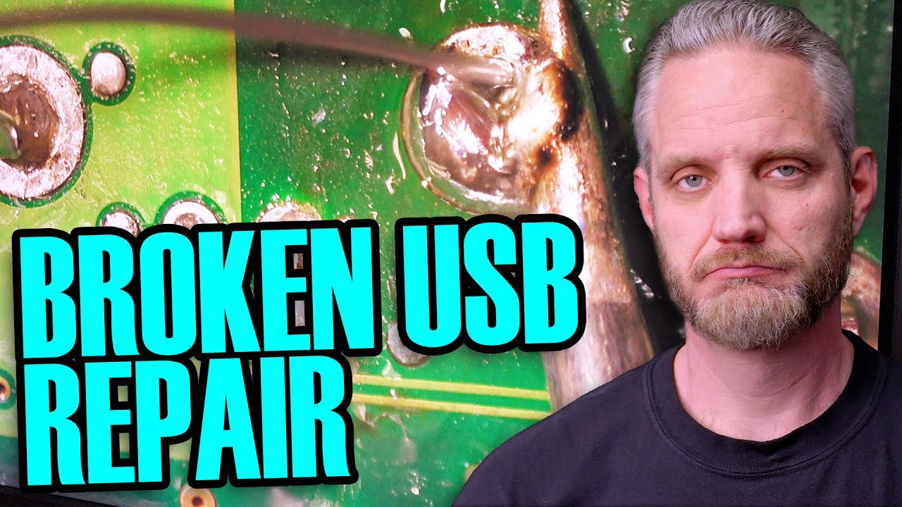 Repair Vintage MIDI Keyboard USB Port in 6 Steps