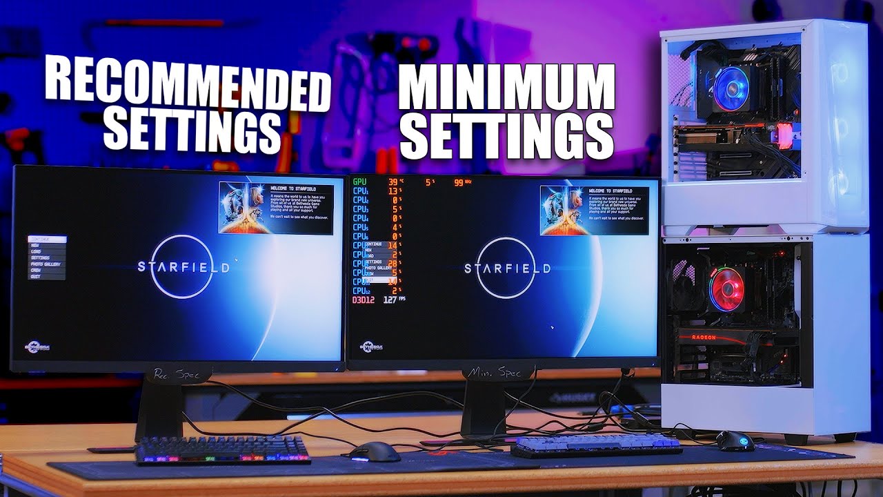 Starfield Performance: Minimum vs Recommended Specs Revealed