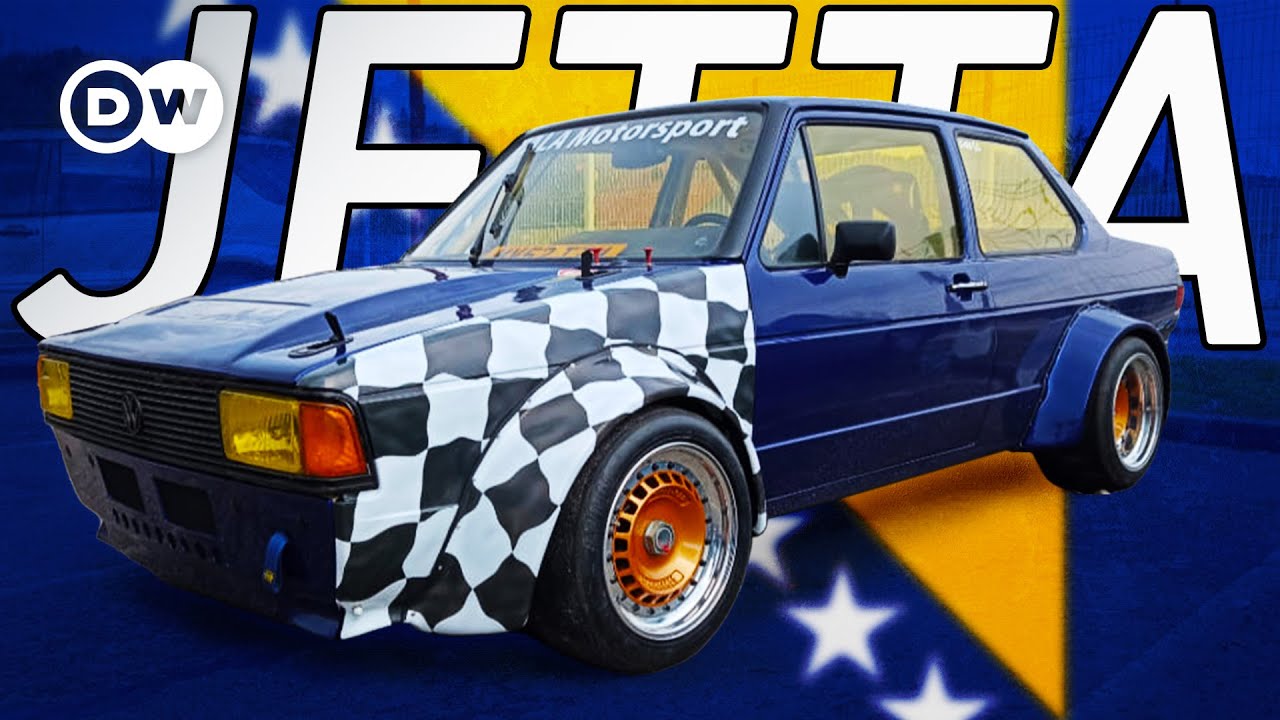 VW Jetta Hill Climb Racer: Bosnia's DIY Speed Machine